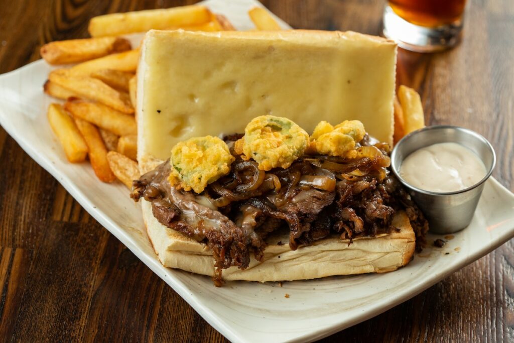 Tri-Tip Steak & Cheese Sandwich